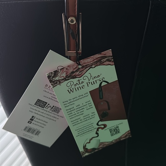 ✨NEW✨NWT✨PortoVino Wine Purse - Picture 7 of 7